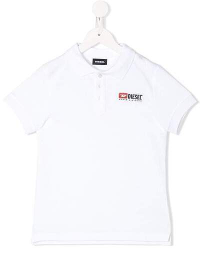 Diesel Kids рубашка-поло с логотипом 00J4P4KYAQP