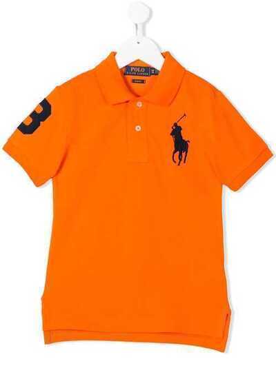 Ralph Lauren Kids рубашка-поло с вышитым логотипом 321708861027