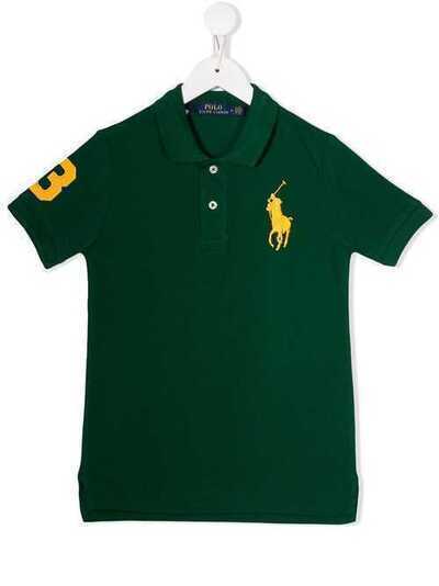 Ralph Lauren Kids рубашка-поло с вышитым логотипом 703635029