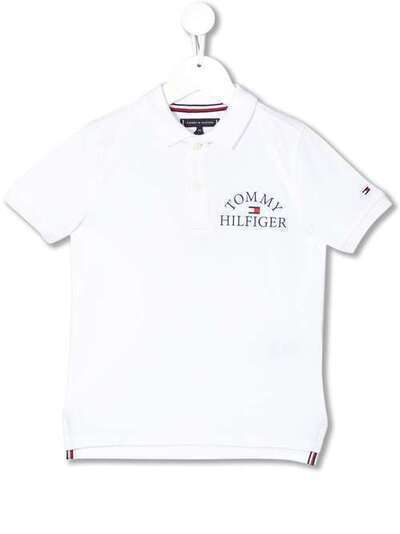 Tommy Hilfiger Junior logo-print polo shirt KB0KB05666