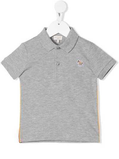 Paul Smith Junior рубашка-поло с вышитым логотипом 5Q11512