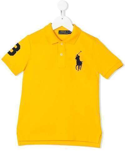 Ralph Lauren Kids рубашка-поло с вышитым логотипом 321703635039
