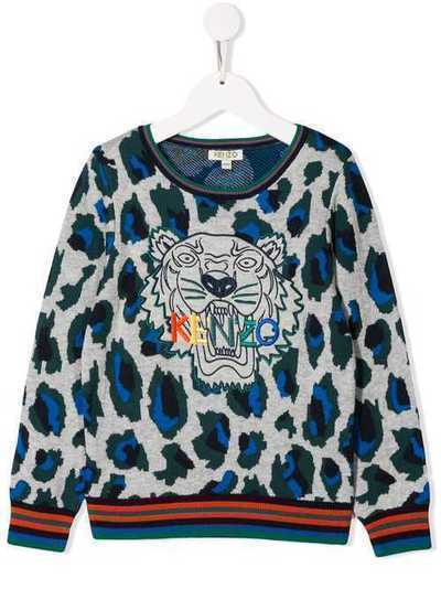 Kenzo Kids джемпер с принтом KP1854857