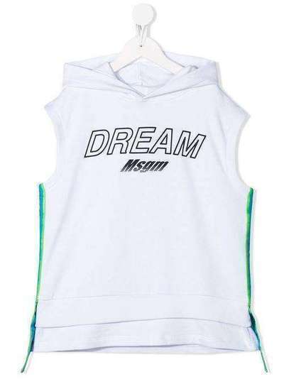 Msgm Kids худи Dream без рукавов 22425