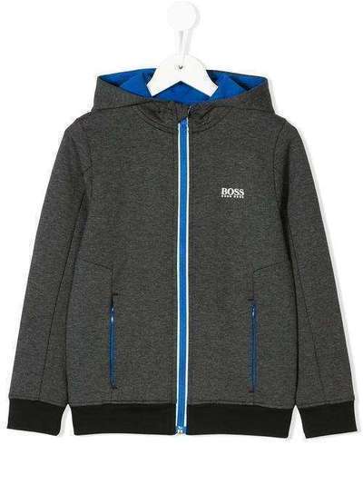 Boss Kids padded logo hoodie J25C69A80