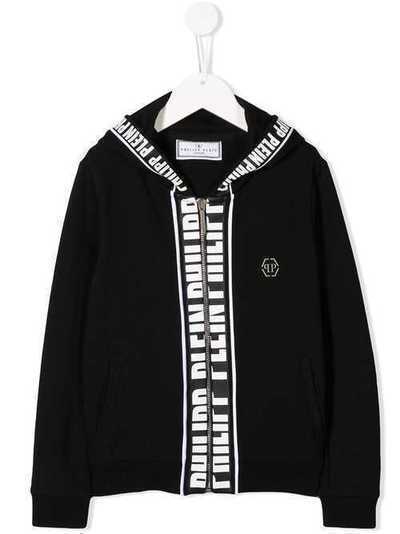 Philipp Plein Junior худи на молнии с логотипом F19CBJB0205PJO002N