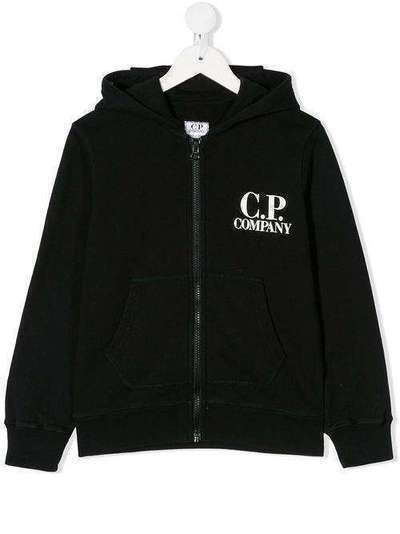 Cp Company Kids худи на молнии с линзами на капюшоне 08CKSS015A003569W