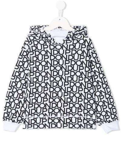 Dondup Kids толстовка с капюшоном и логотипом BF057FY0013B