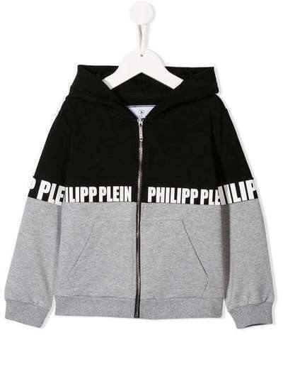 Philipp Plein Junior худи в стиле колор-блок F19CBJB0206PJO002N