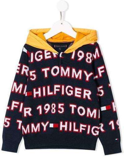 Tommy Hilfiger Junior худи с длинными рукавами и логотипом KB0KB05443