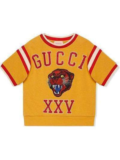 Gucci Kids толстовка с вышивкой 540641XJAAR