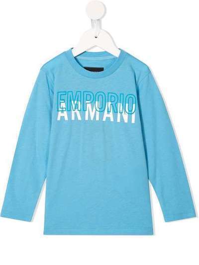 Emporio Armani Kids толстовка с логотипом 6G4TG94JGAZ