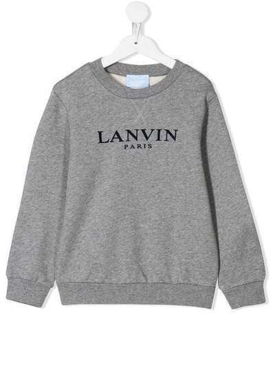 LANVIN Enfant толстовка с логотипом 4L4090LX080