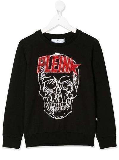 Philipp Plein толстовка с декорированным логотипом P20CBJO0137PJO002N