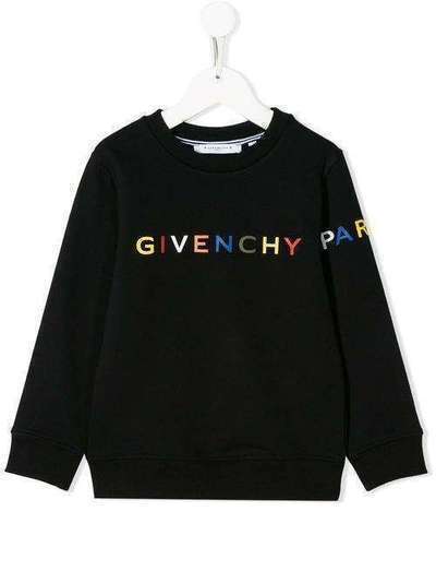 Givenchy Kids толстовка с логотипом H2517009B