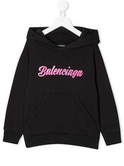 Balenciaga Kids худи с логотипом 558143TFV31