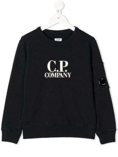 Cp Company Kids logo print sweatshirt CKSS012A003569W