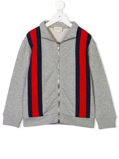 Gucci Kids stripe front sweatshirt 512639X9T78