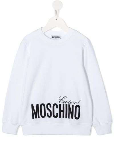 Moschino Kids толстовка с логотипом