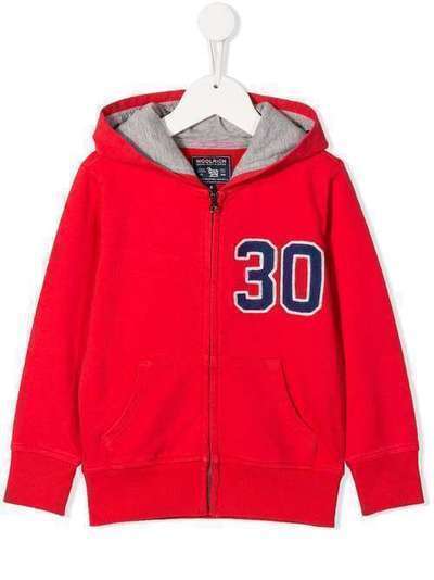 Woolrich Kids худи на молнии с логотипом WKFEL1101