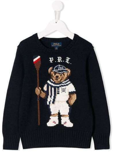 Ralph Lauren Kids свитер вязки интарсия 322736861