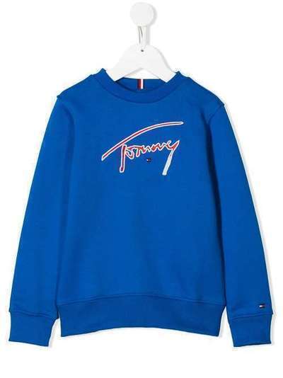 Tommy Hilfiger Junior толстовка с логотипом KB0KB05070