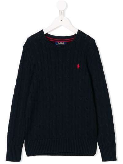Ralph Lauren Kids cable-knit jumper 702674001