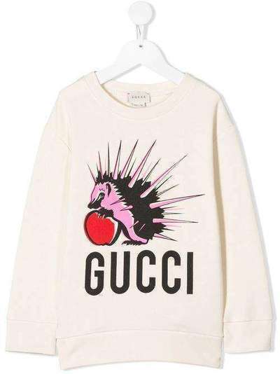 Gucci Kids толстовка с принтом 569693XJB53