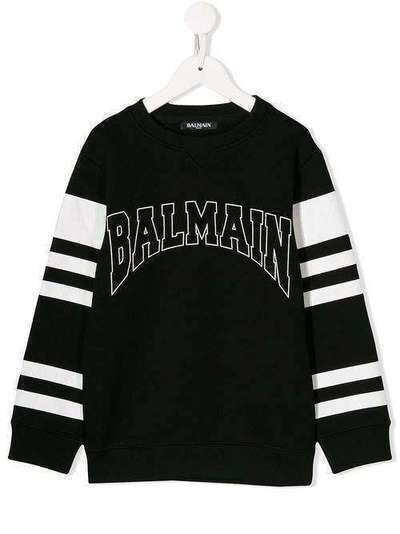 Balmain Kids толстовка с логотипом 6L4540LX200930BC