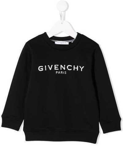 Givenchy Kids толстовка с логотипом H2514509B