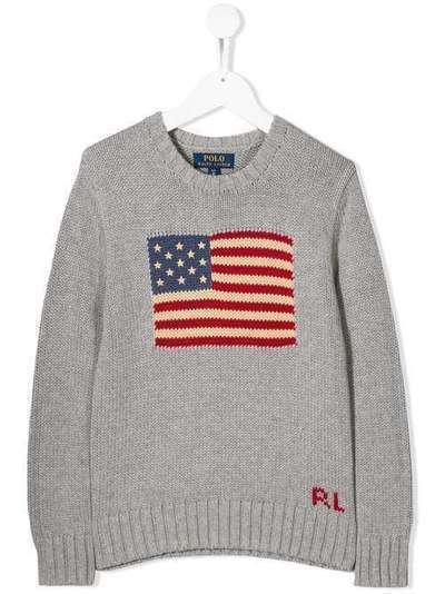 Ralph Lauren Kids свитер American Flag 321702294001