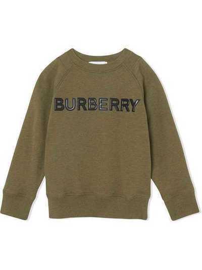 Burberry Kids толстовка с логотипом 8012484