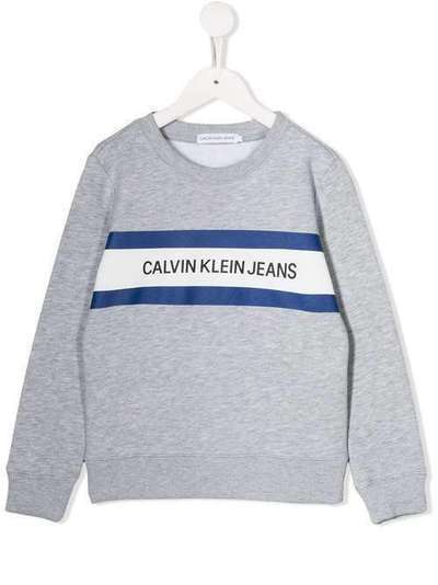 Calvin Klein Kids толстовка с логотипом IB0IB00326