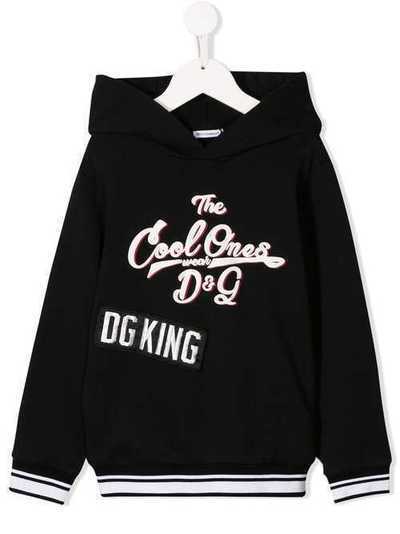 Dolce & Gabbana Kids худи DG King L4JW2UG7SVT