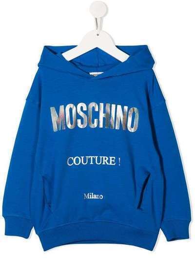 Moschino Kids худи с логотипом