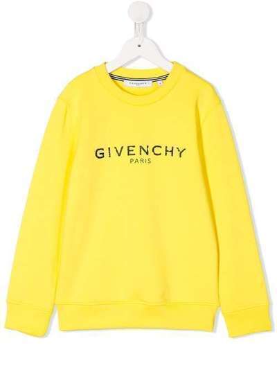 Givenchy Kids толстовка с логотипом H25167535