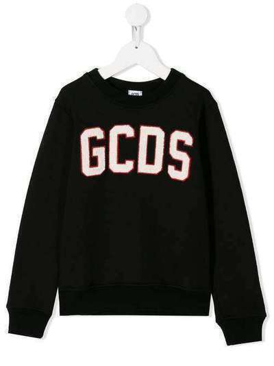 Gcds Kids свитер с логотипом 20468