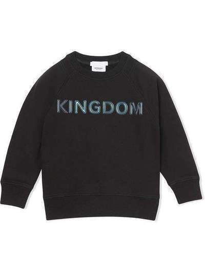 Burberry Kids толстовка с принтом Kingdom 8016630