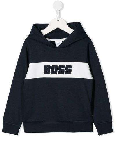 Boss Kids худи с вышитым логотипом J25E21849