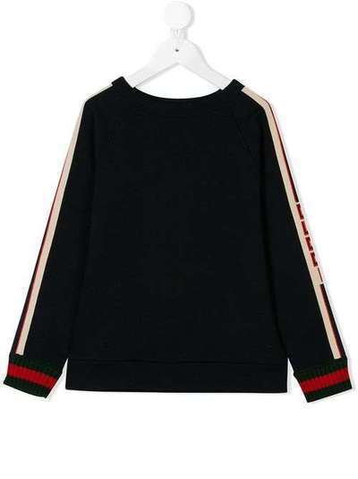 Gucci Kids logo sleeve sweatshirt