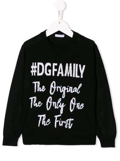 Dolce & Gabbana Kids джемпер #DGFamily L4KW31JAVOD