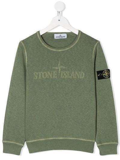 Stone Island Junior толстовка с логотипом 721663041