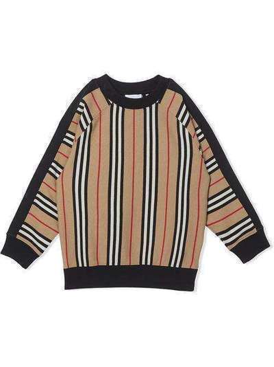 Burberry Kids толстовка в полоску Icon Stripe 8022670