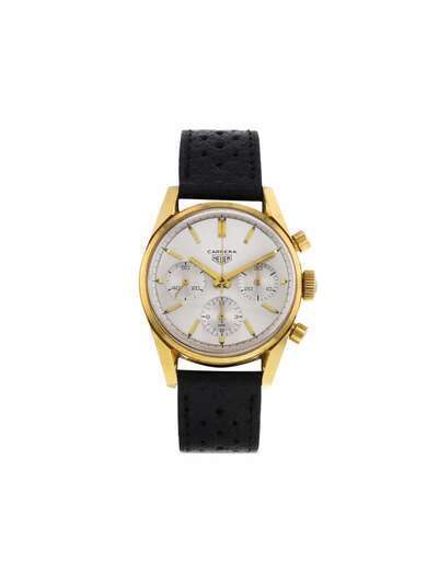 TAG HEUER PRE-OWNED наручные часы Carrera pre-owned 36 мм 1960-го года