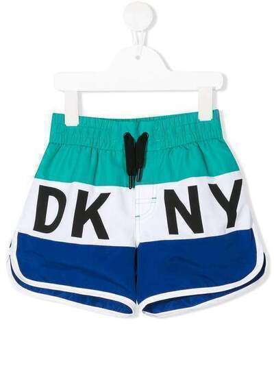 Dkny Kids плавки-шорты в стиле колор-блок D24717682