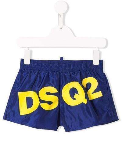 Dsquared2 Kids плавательные шорты с логотипом DQ03BKD00QK