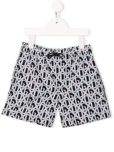 Dolce & Gabbana Kids плавки-шорты с принтом L4J818HSMH6