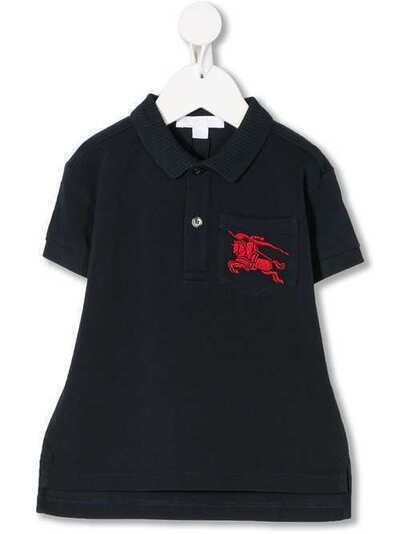 Burberry Kids рубашка-поло с вышитым логотипом 8007955B104072