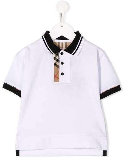 Burberry Kids рубашка-поло Archie 8022621