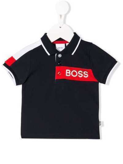 Boss Kids рубашка-поло с логотипом J05745849